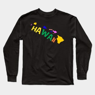 USA state: Hawaii Long Sleeve T-Shirt